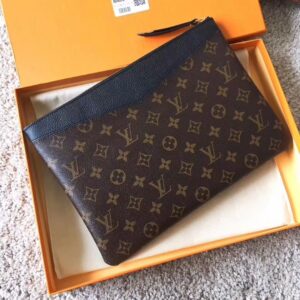 Louis Vuitton daily pouch Black with monogram