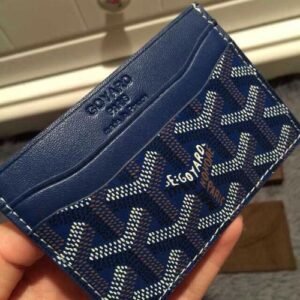 Goyard cardholder Blue
