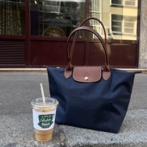 Longchamp classic Navy Large