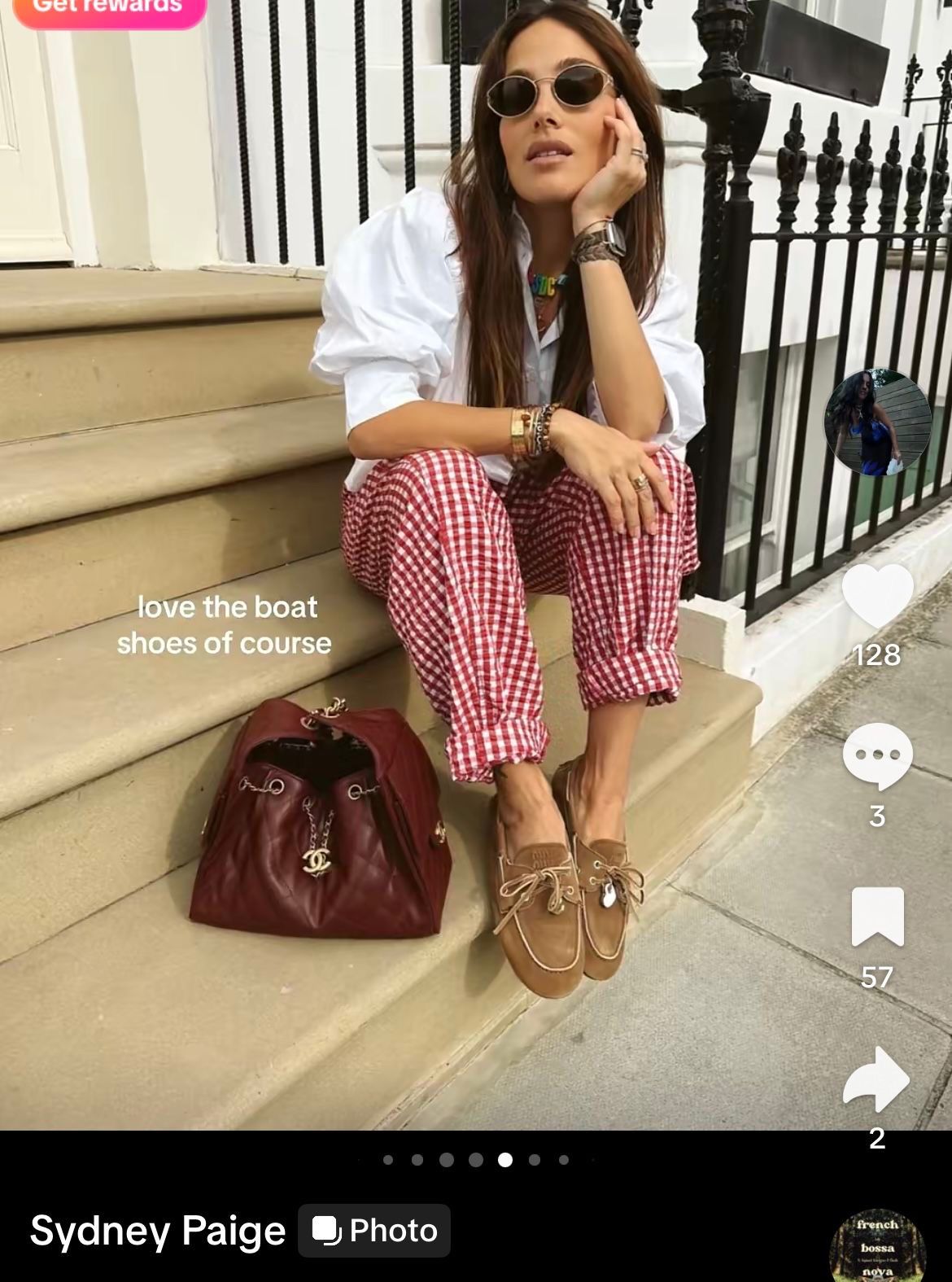 Chanel 25 Hobo bag Burgandy - Image 11