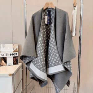 Louis Vuitton cape monogram Gray