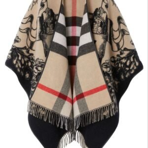 Burberry wool cape