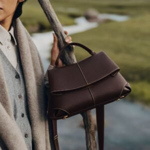 Polene mokki bag Brown