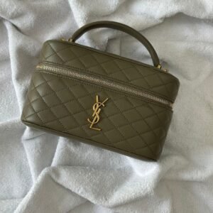 Saint Laurent Gaby Vanity green