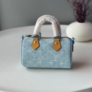 LV nano size denim