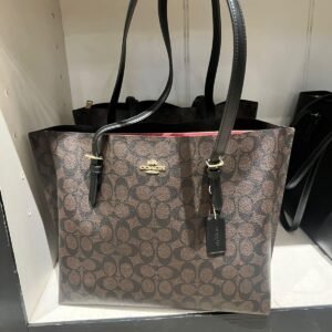 Coach shoulder brown large
