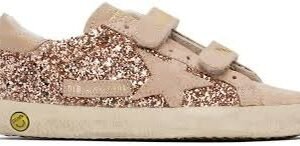 Golden goose kids Pink glittery